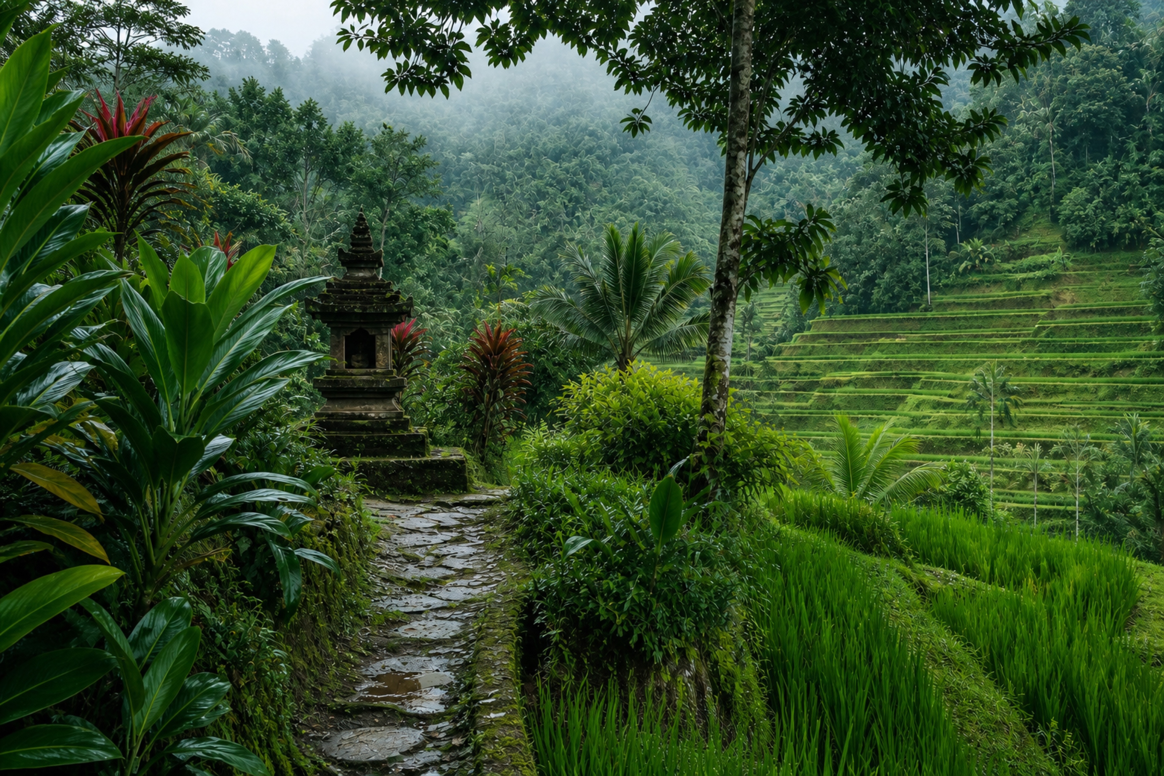 Bali'de Yağmur Mevsiminde Yolculuk yazısının kapak görseli